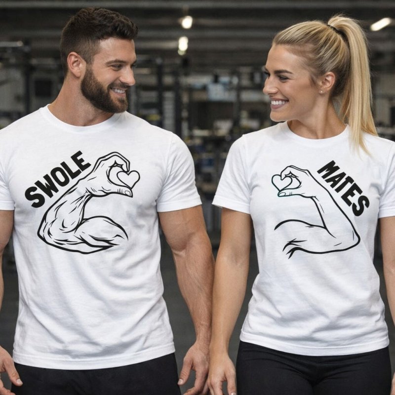 Swole Mates Matching Shirts