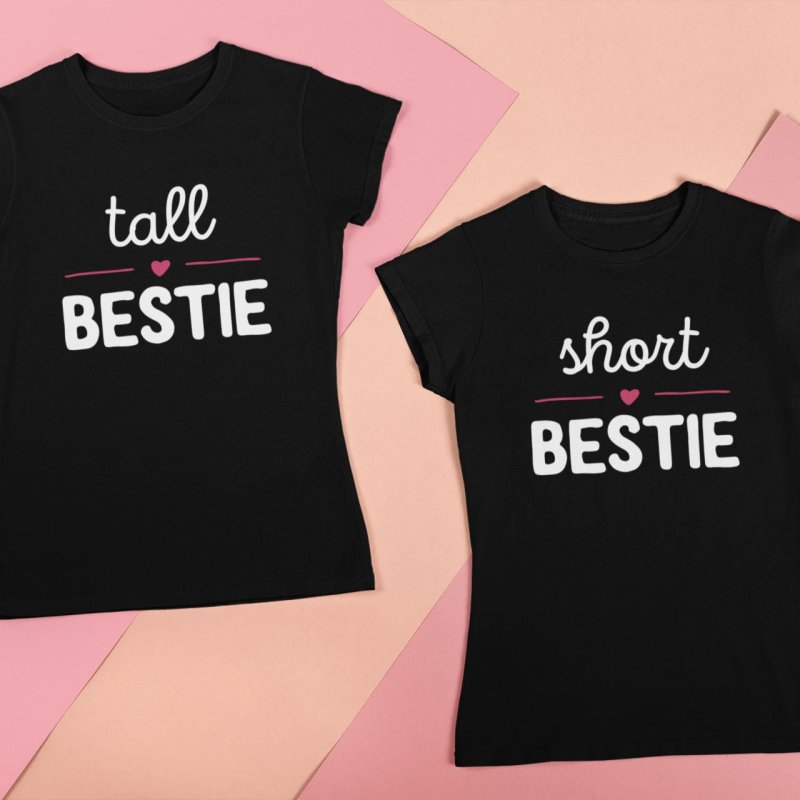 Tall friend short friend shirts
