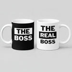 The Boss and The Real Boss Mugs - Vignette | Matchy Crew