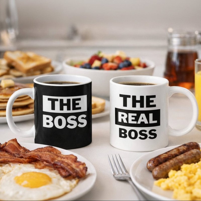 Funny couple mugs