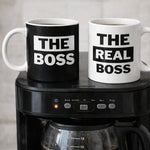 The Boss and The Real Boss Mugs - Vignette | Matchy Crew