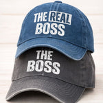 The Boss & The Real Boss Cap - Vignette | Matchy Crew