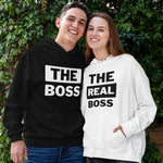 The Boss The Real Boss Hoodie - Vignette | Matchy Crew
