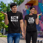The Boss & The Real Boss T-Shirts - Vignette | Matchy Crew