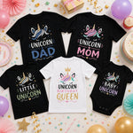 Unicorn Family Birthday Shirts - Vignette | Matchy Crew