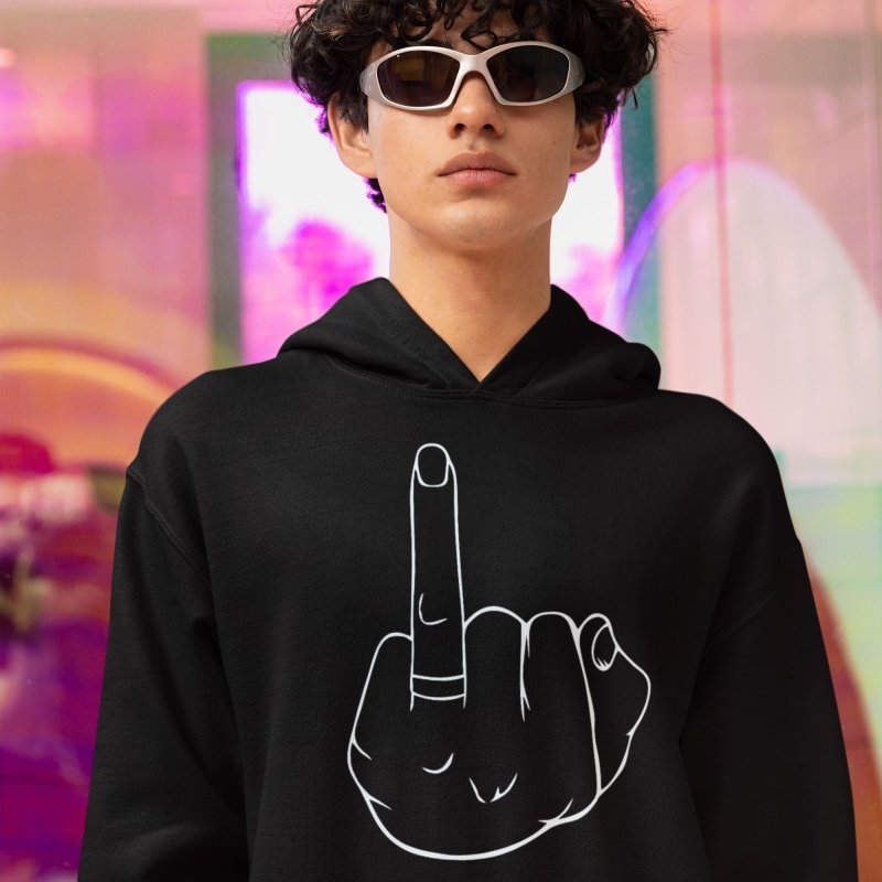 Ring Finger Couple Hoodies