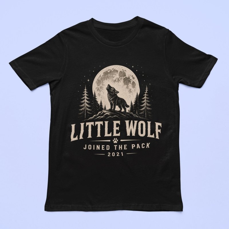 kid wolf shirt