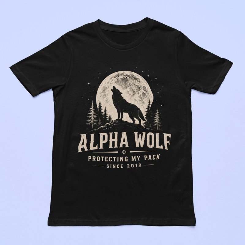 daddy wolf shirt