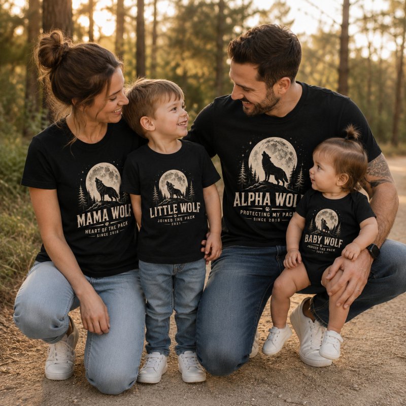 wolf family shirts